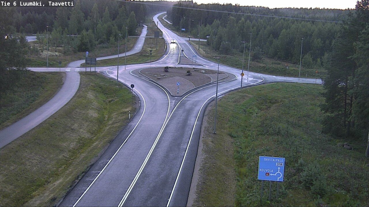 Kelikamerat Kuva Tie 6 Luumäki, Taavetti, Luumäki, Etelä-Karjala