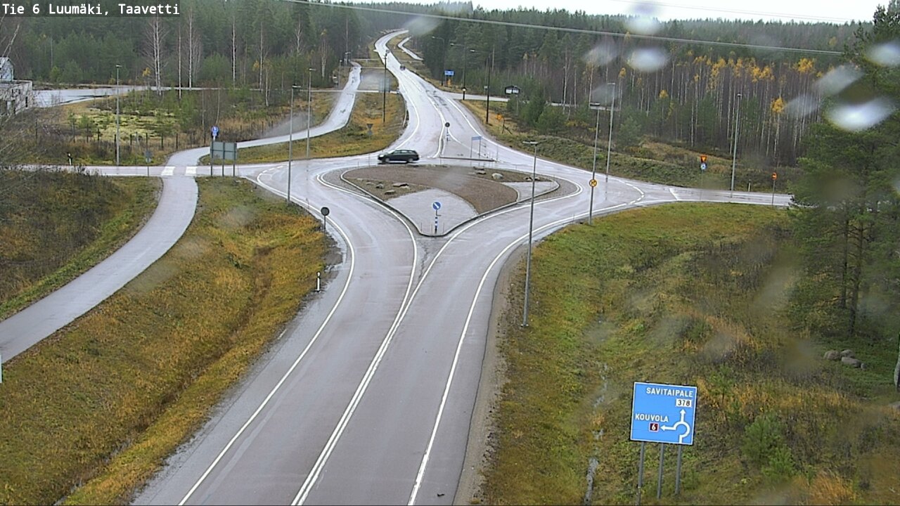 Weather Camera Image Road 6 Luumäki, Taavetti, Luumäki, Etelä-Karjala