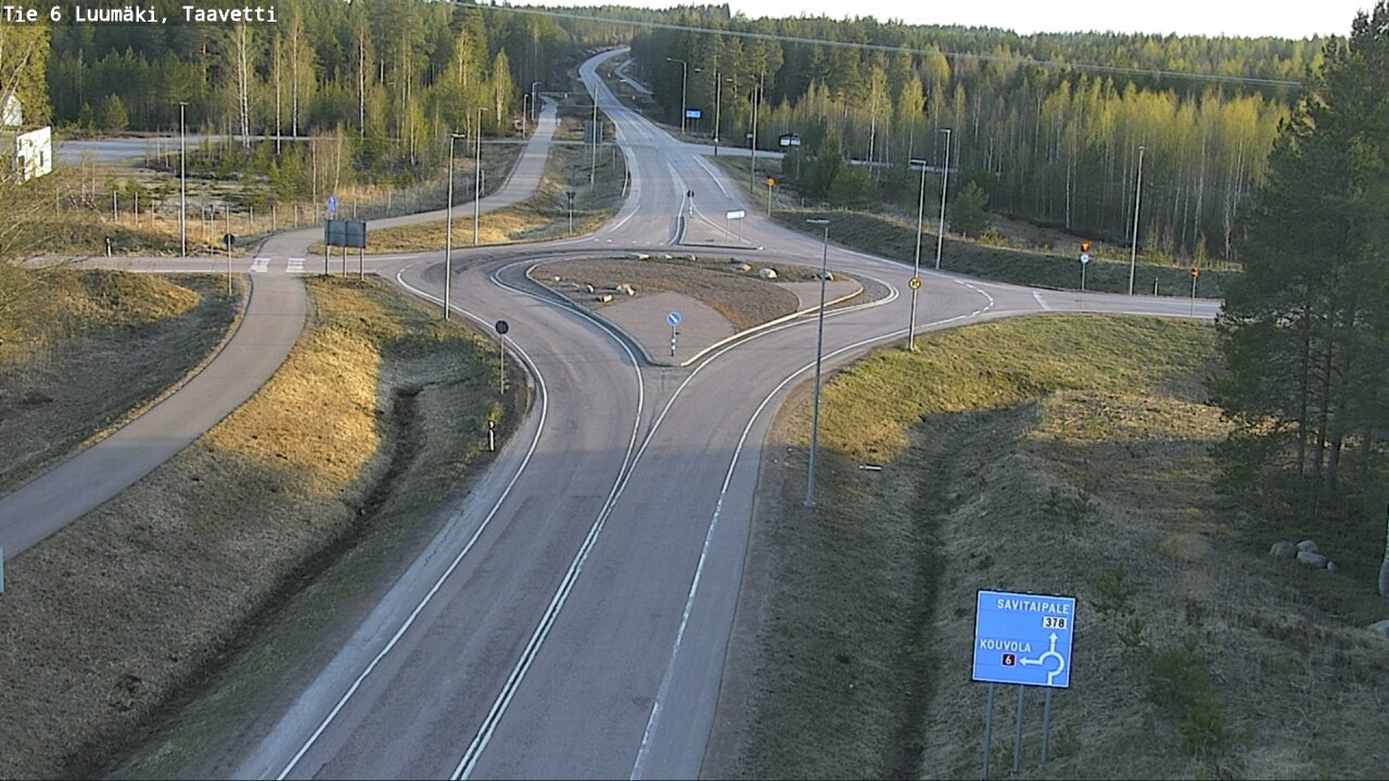 Kelikamerat Kuva Tie 6 Luumäki, Taavetti, Luumäki, Etelä-Karjala