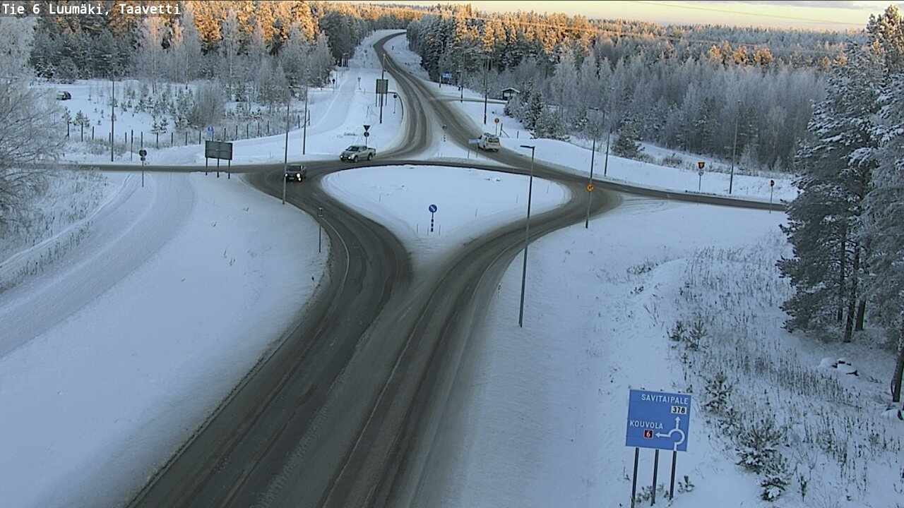 Kelikamerat Kuva Tie 6 Luumäki, Taavetti, Luumäki, Etelä-Karjala