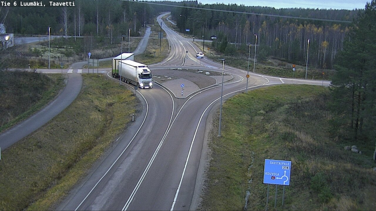 Kelikamerat Kuva Tie 6 Luumäki, Taavetti, Luumäki, Etelä-Karjala