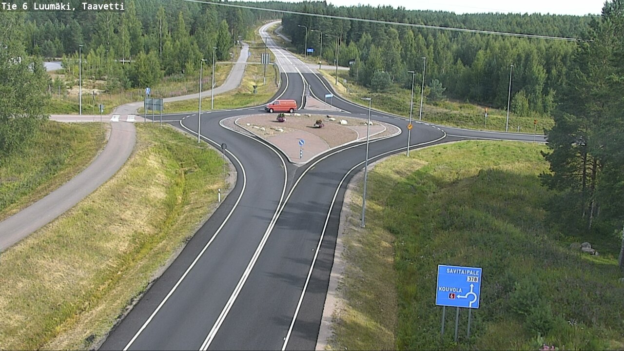 Kelikamerat Kuva Tie 6 Luumäki, Taavetti, Luumäki, Etelä-Karjala