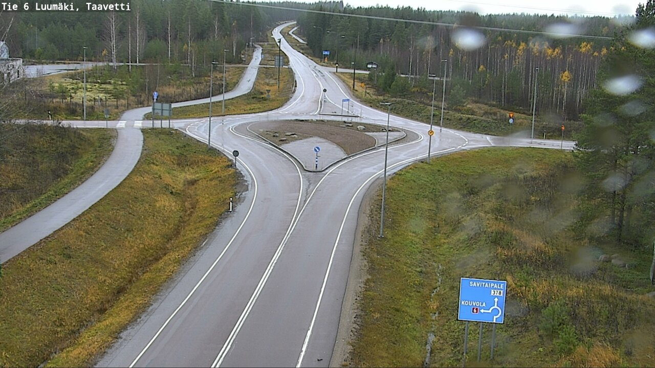 Weather Camera Image Road 6 Luumäki, Taavetti, Luumäki, Etelä-Karjala