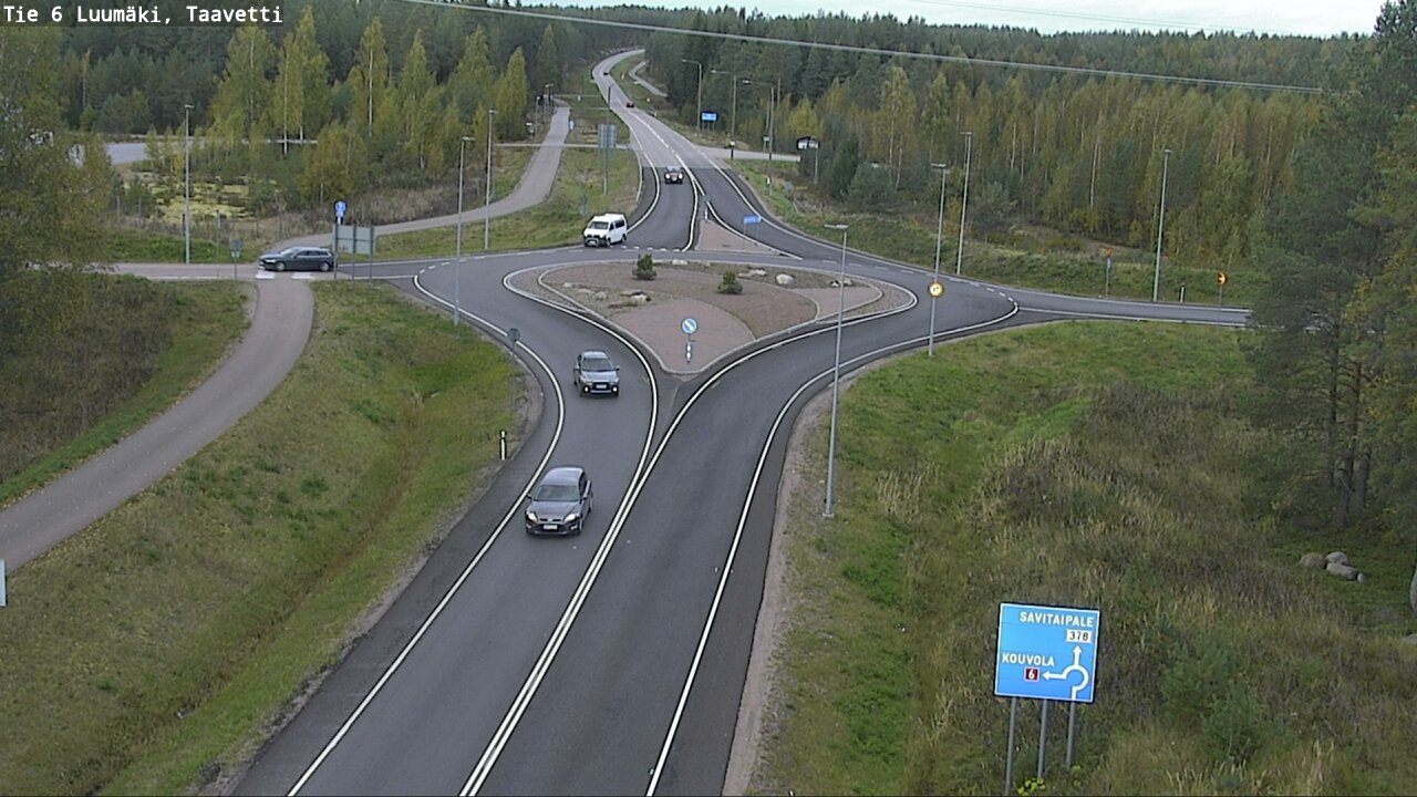 Kelikamerat Kuva Tie 6 Luumäki, Taavetti, Luumäki, Etelä-Karjala