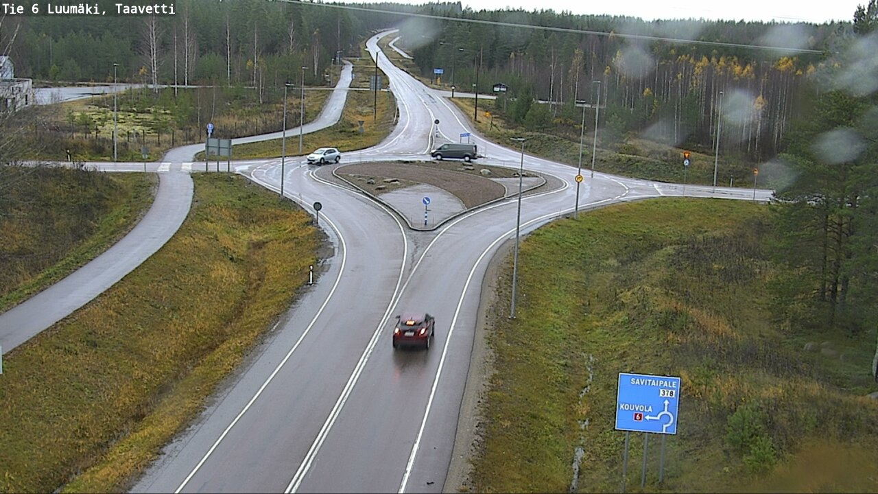 Weather Camera Image Väg 6 Luumäki, Taavetti, Luumäki, Etelä-Karjala