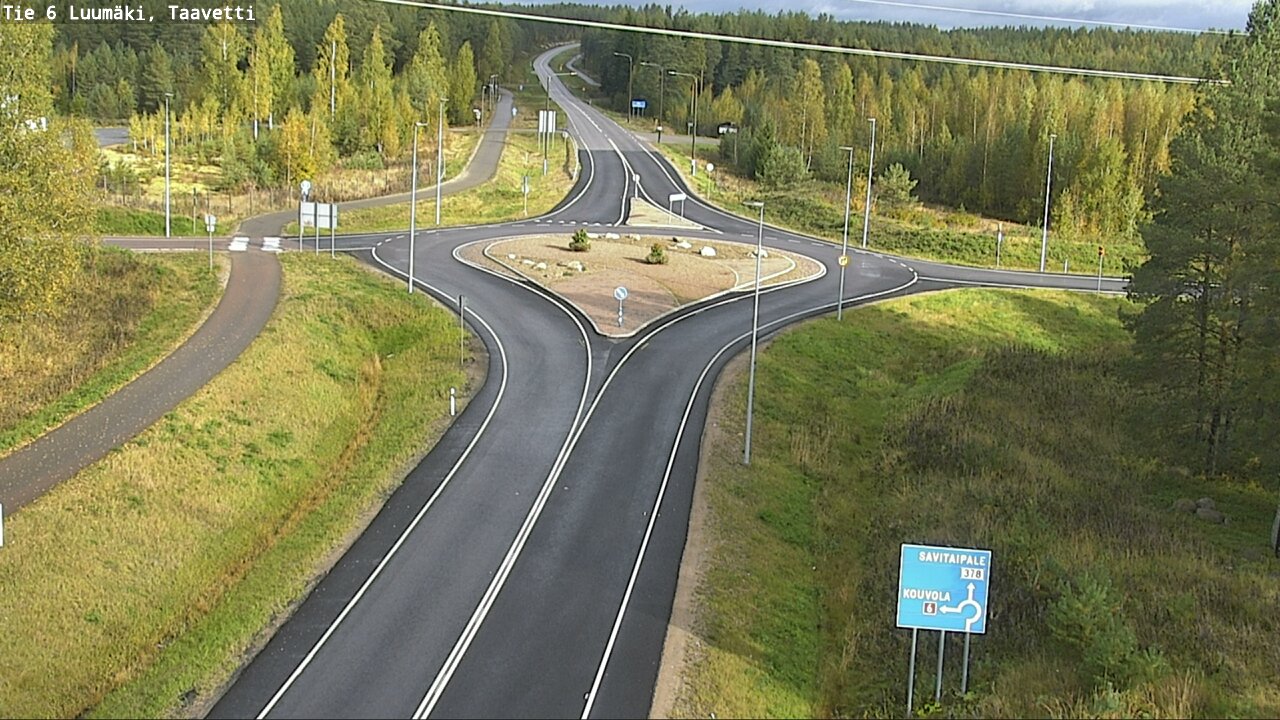 Kelikamerat Kuva Tie 6 Luumäki, Taavetti, Luumäki, Etelä-Karjala