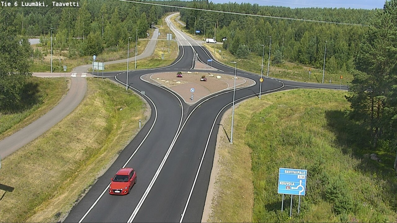 Kelikamerat Kuva Tie 6 Luumäki, Taavetti, Luumäki, Etelä-Karjala