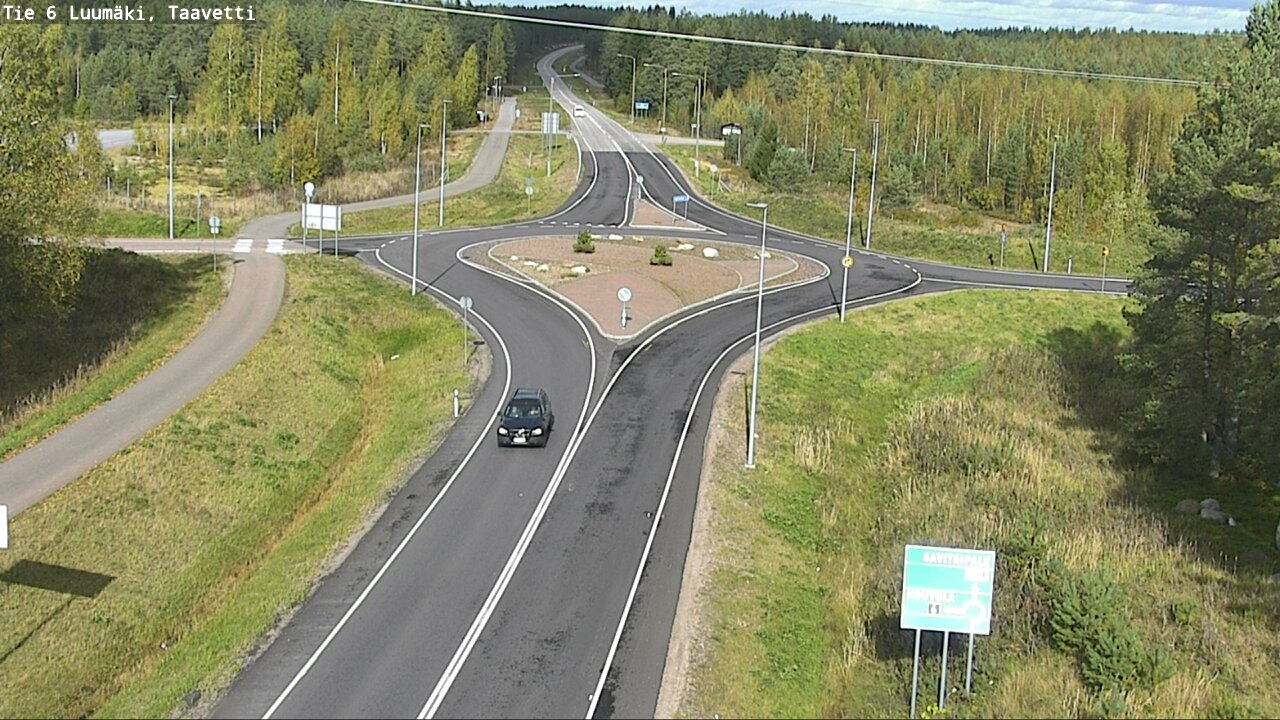 Weather Camera Image Väg 6 Luumäki, Taavetti, Luumäki, Etelä-Karjala