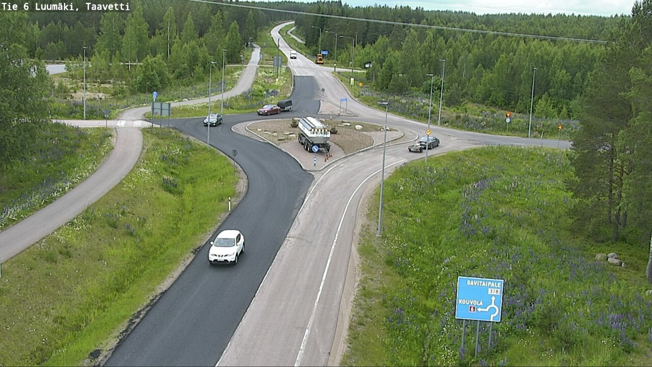 Kelikamerat Kuva Tie 6 Luumäki, Taavetti, Luumäki, Etelä-Karjala