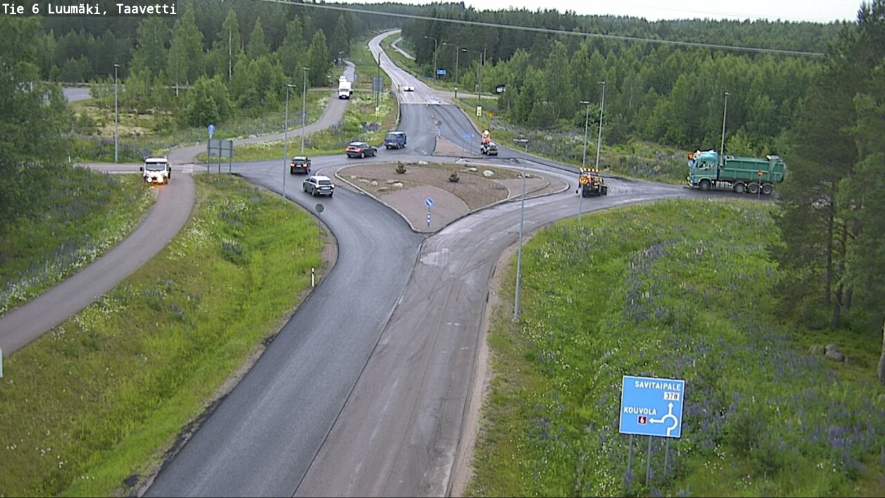 Kelikamerat Kuva Tie 6 Luumäki, Taavetti, Luumäki, Etelä-Karjala