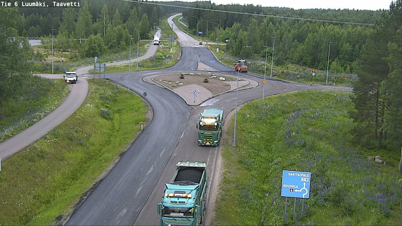 Kelikamerat Kuva Tie 6 Luumäki, Taavetti, Luumäki, Etelä-Karjala