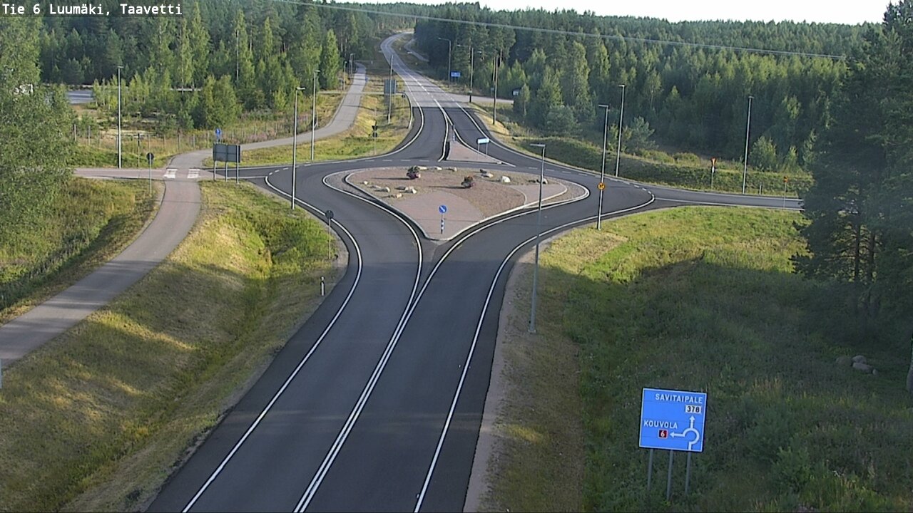 Kelikamerat Kuva Tie 6 Luumäki, Taavetti, Luumäki, Etelä-Karjala