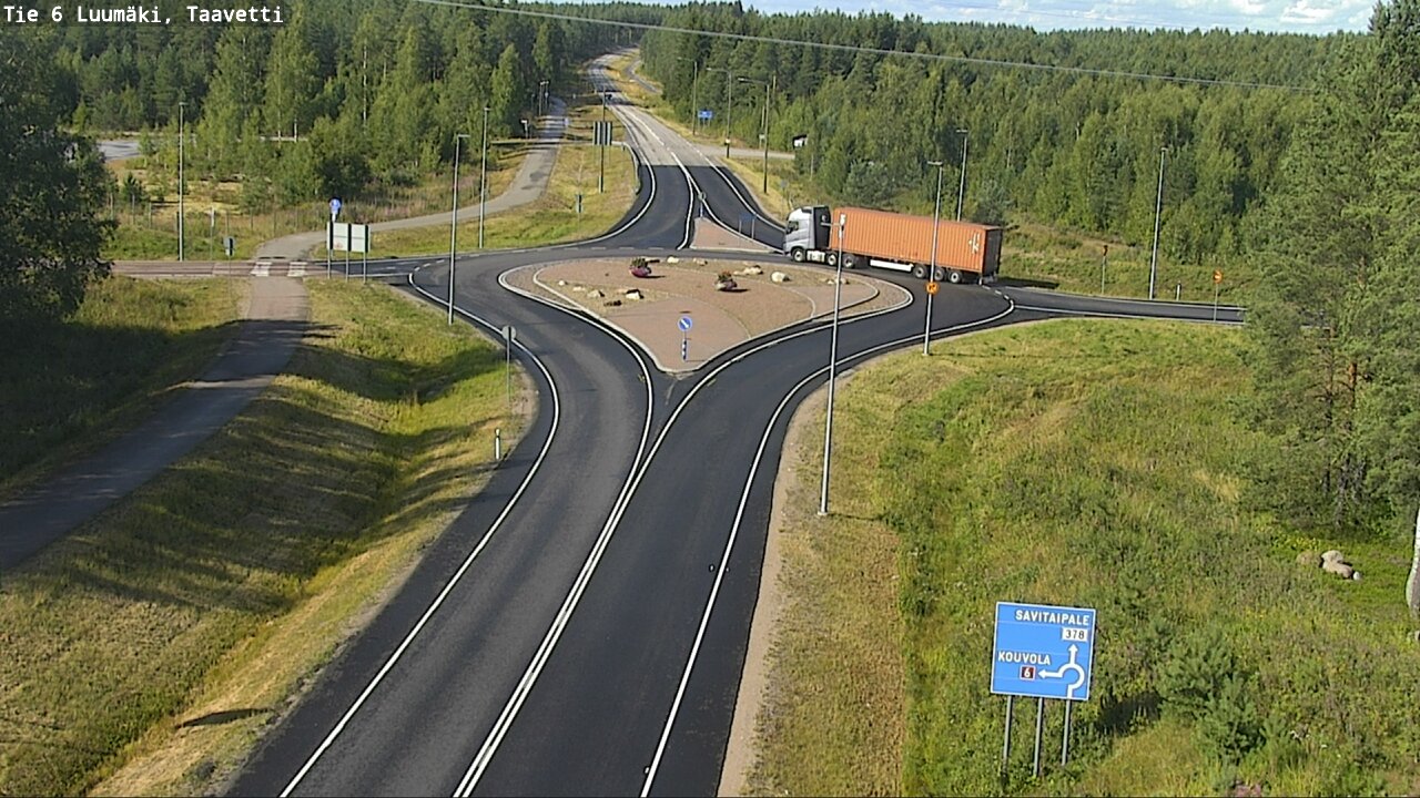 Kelikamerat Kuva Tie 6 Luumäki, Taavetti, Luumäki, Etelä-Karjala