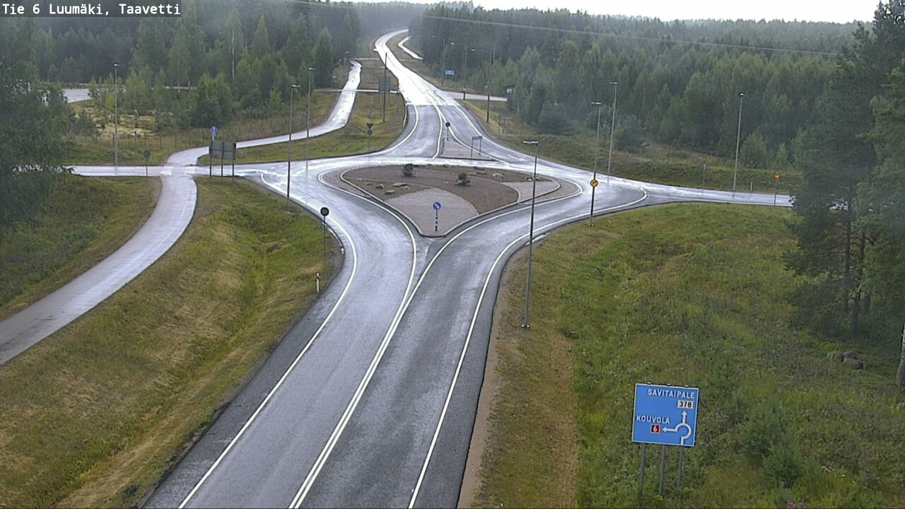 Kelikamerat Kuva Tie 6 Luumäki, Taavetti, Luumäki, Etelä-Karjala