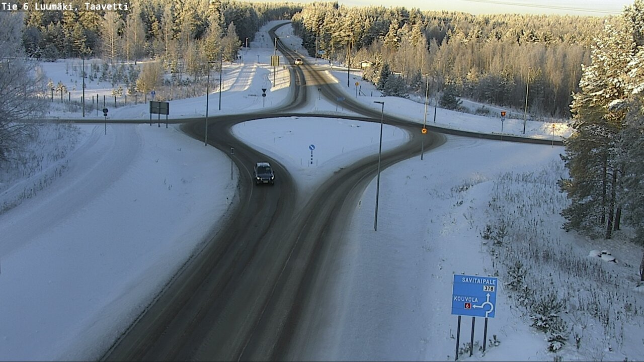 Kelikamerat Kuva Tie 6 Luumäki, Taavetti, Luumäki, Etelä-Karjala
