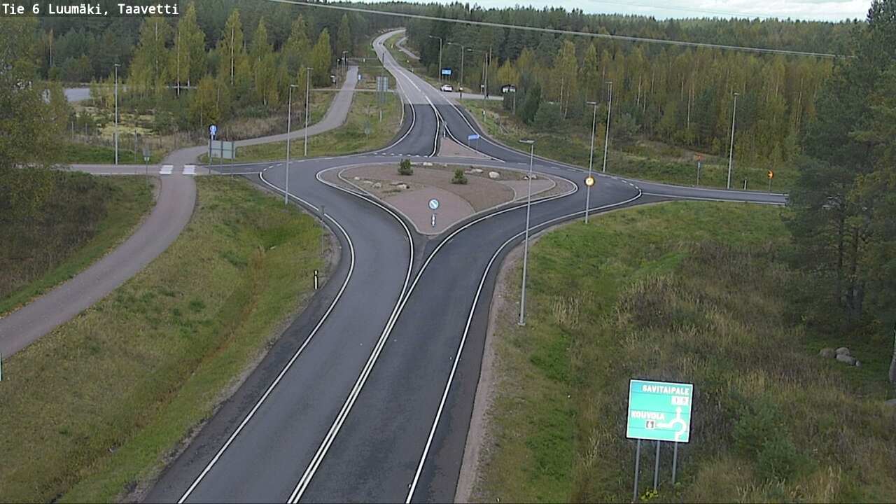 Kelikamerat Kuva Tie 6 Luumäki, Taavetti, Luumäki, Etelä-Karjala