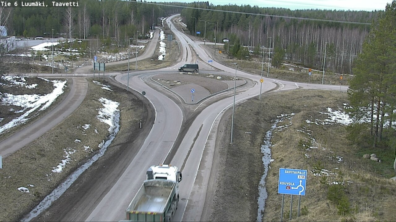 Kelikamerat Kuva Tie 6 Luumäki, Taavetti, Luumäki, Etelä-Karjala