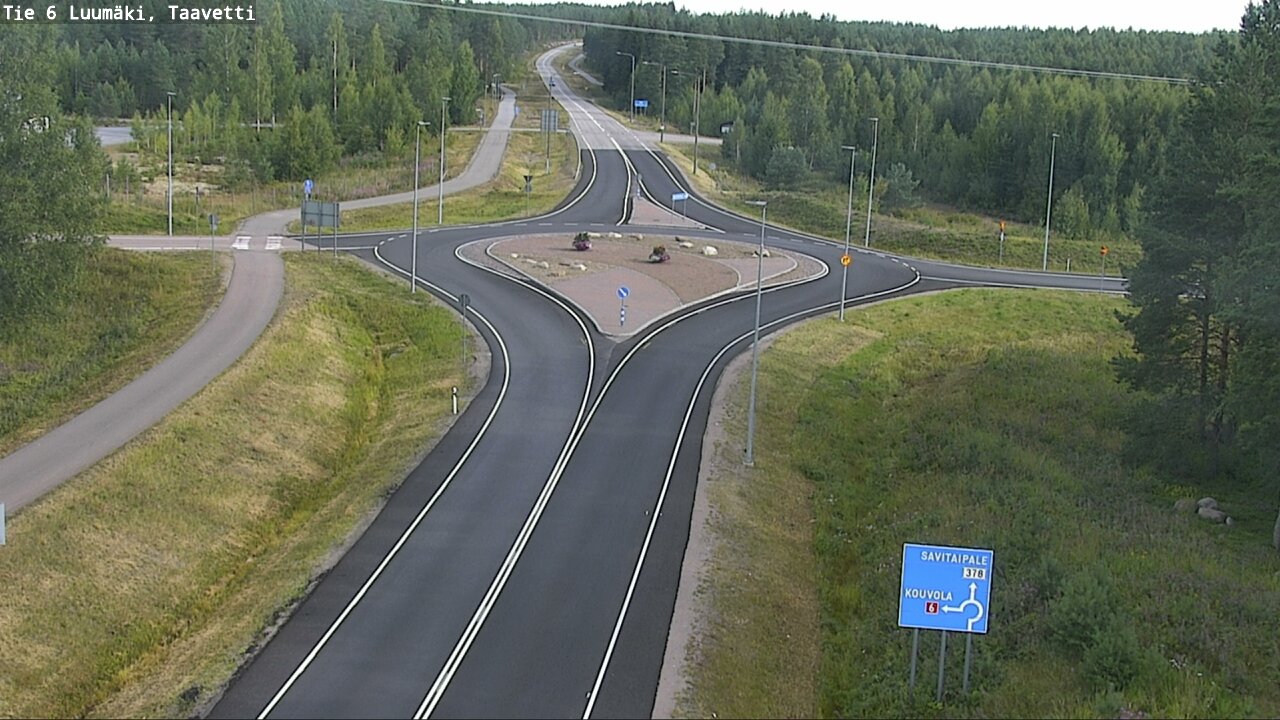 Kelikamerat Kuva Tie 6 Luumäki, Taavetti, Luumäki, Etelä-Karjala