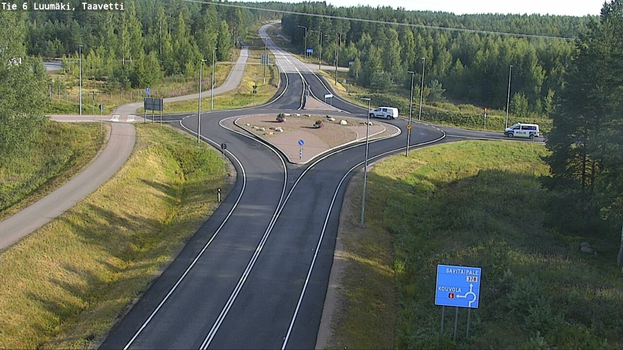 Weather Camera Image Väg 6 Luumäki, Taavetti, Luumäki, Etelä-Karjala