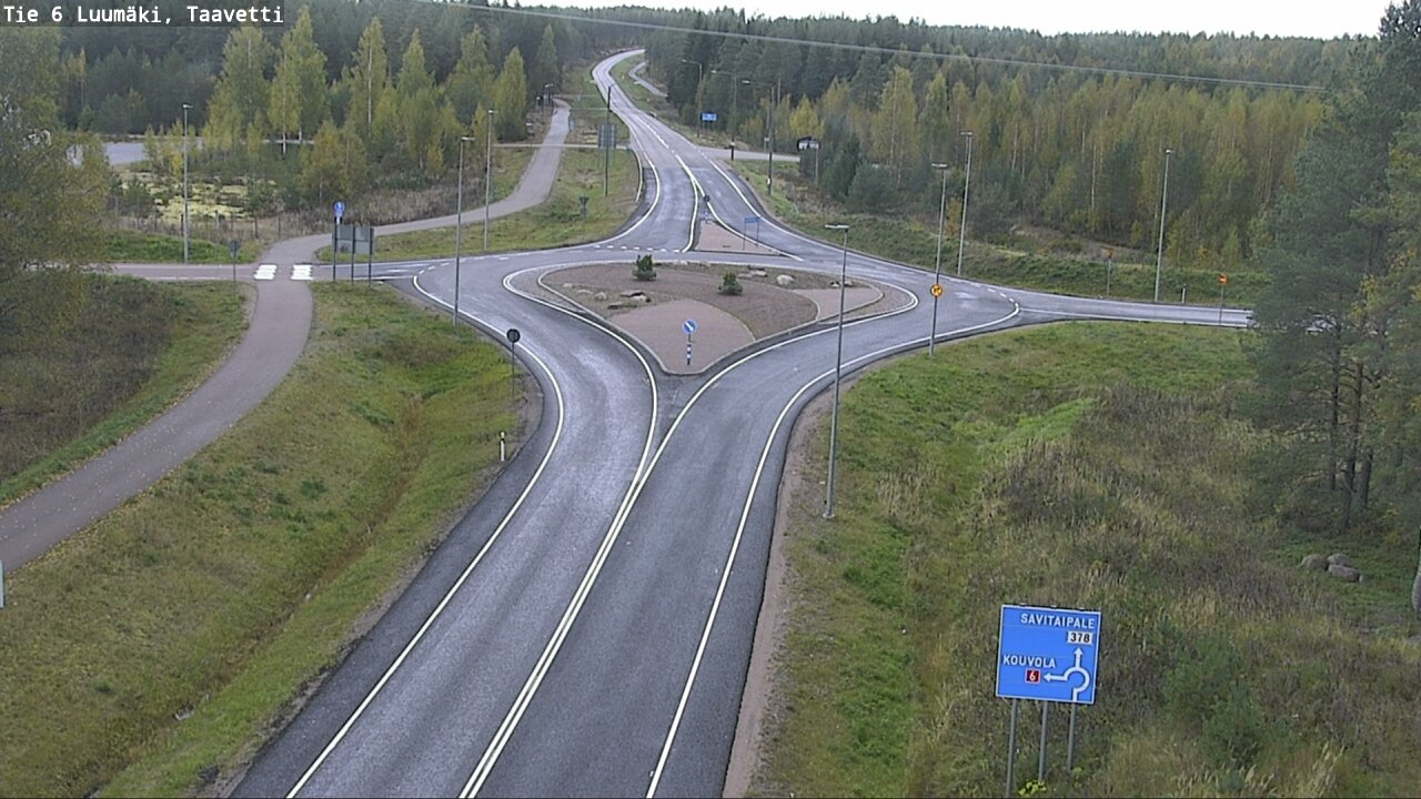 Kelikamerat Kuva Tie 6 Luumäki, Taavetti, Luumäki, Etelä-Karjala