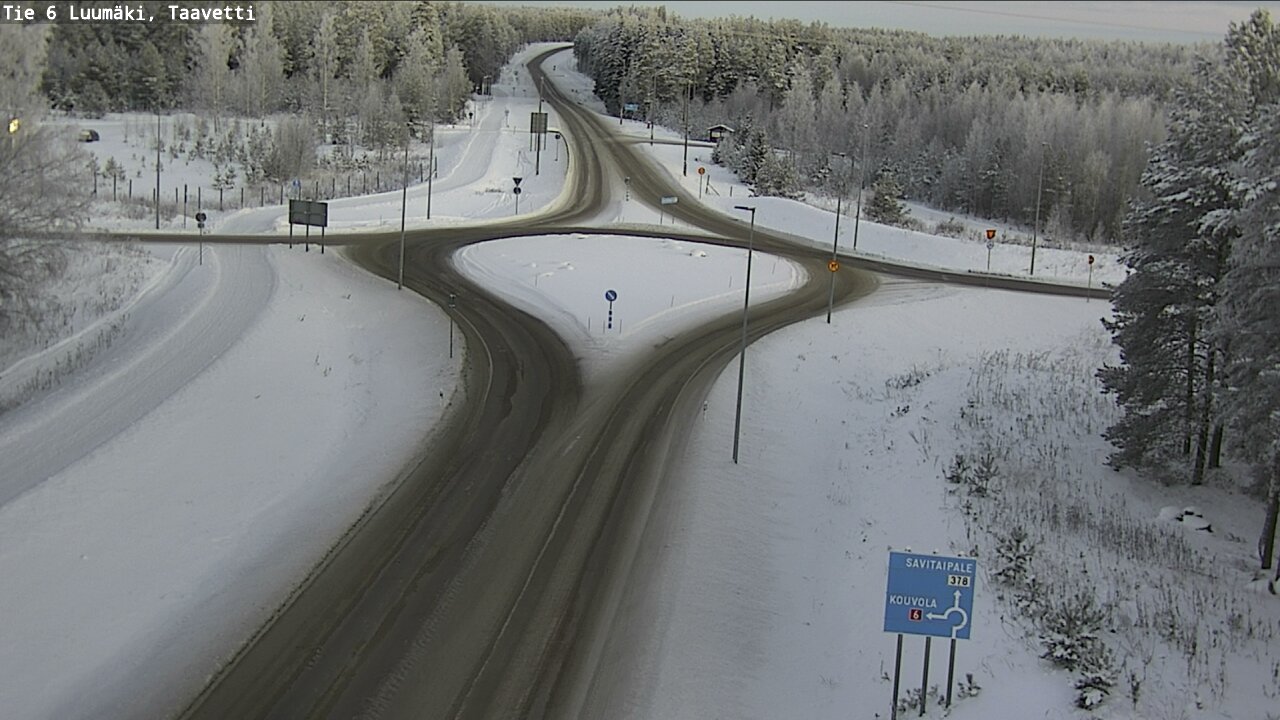 Kelikamerat Kuva Tie 6 Luumäki, Taavetti, Luumäki, Etelä-Karjala