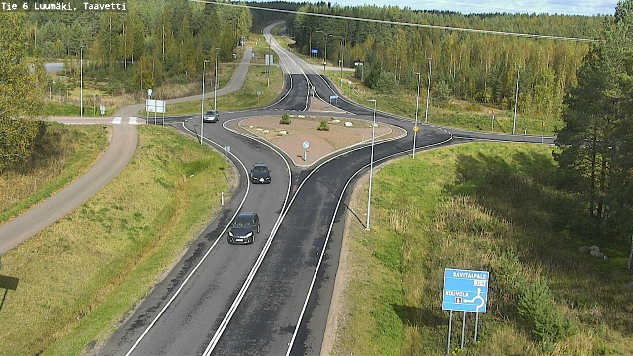 Weather Camera Image Väg 6 Luumäki, Taavetti, Luumäki, Etelä-Karjala