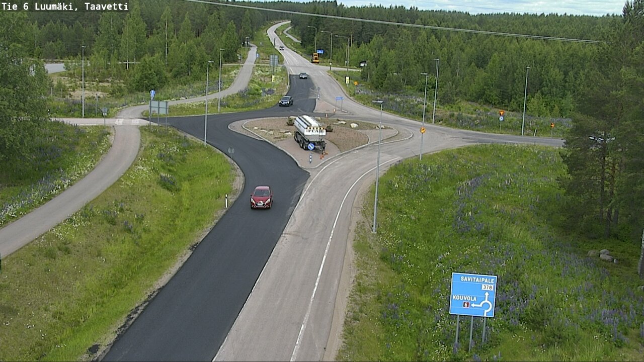 Kelikamerat Kuva Tie 6 Luumäki, Taavetti, Luumäki, Etelä-Karjala