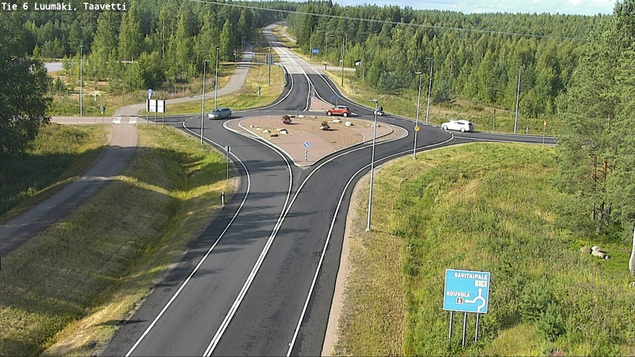 Kelikamerat Kuva Tie 6 Luumäki, Taavetti, Luumäki, Etelä-Karjala