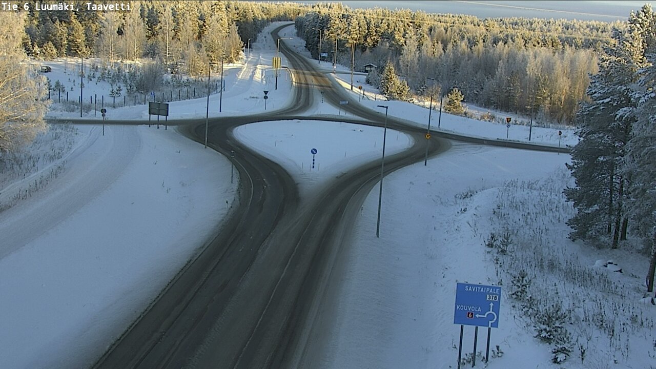 Kelikamerat Kuva Tie 6 Luumäki, Taavetti, Luumäki, Etelä-Karjala