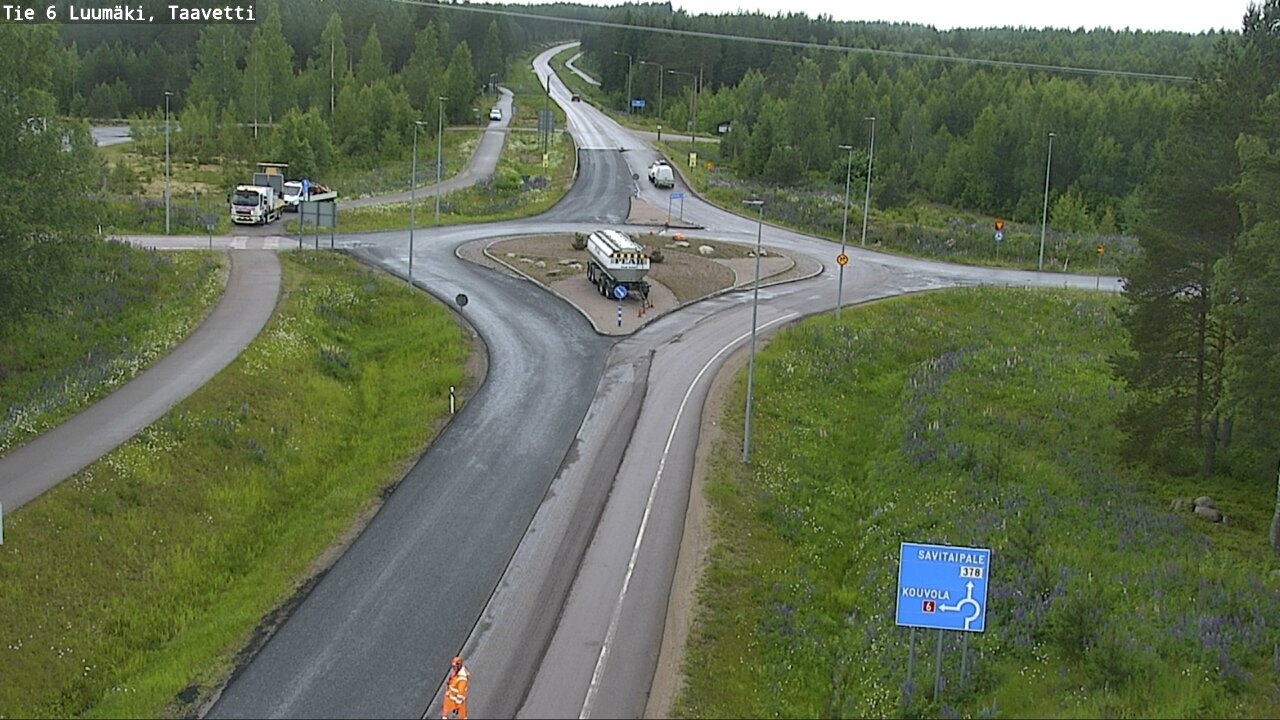 Kelikamerat Kuva Tie 6 Luumäki, Taavetti, Luumäki, Etelä-Karjala