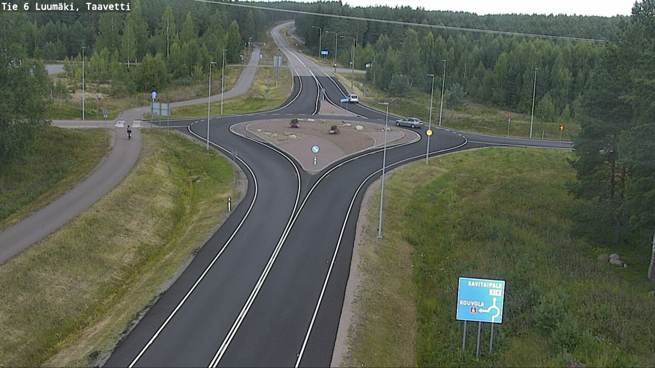 Kelikamerat Kuva Tie 6 Luumäki, Taavetti, Luumäki, Etelä-Karjala