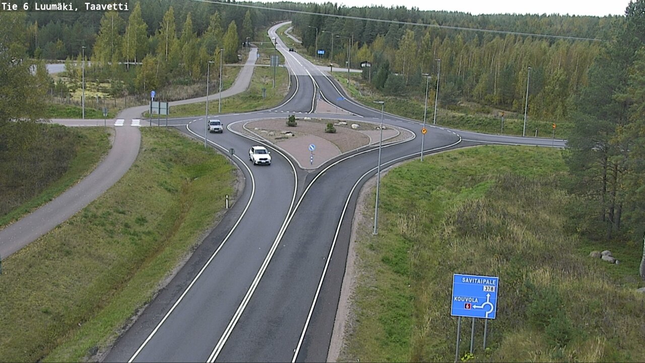 Kelikamerat Kuva Tie 6 Luumäki, Taavetti, Luumäki, Etelä-Karjala