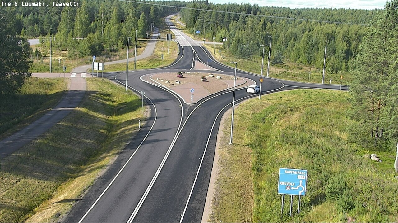 Kelikamerat Kuva Tie 6 Luumäki, Taavetti, Luumäki, Etelä-Karjala