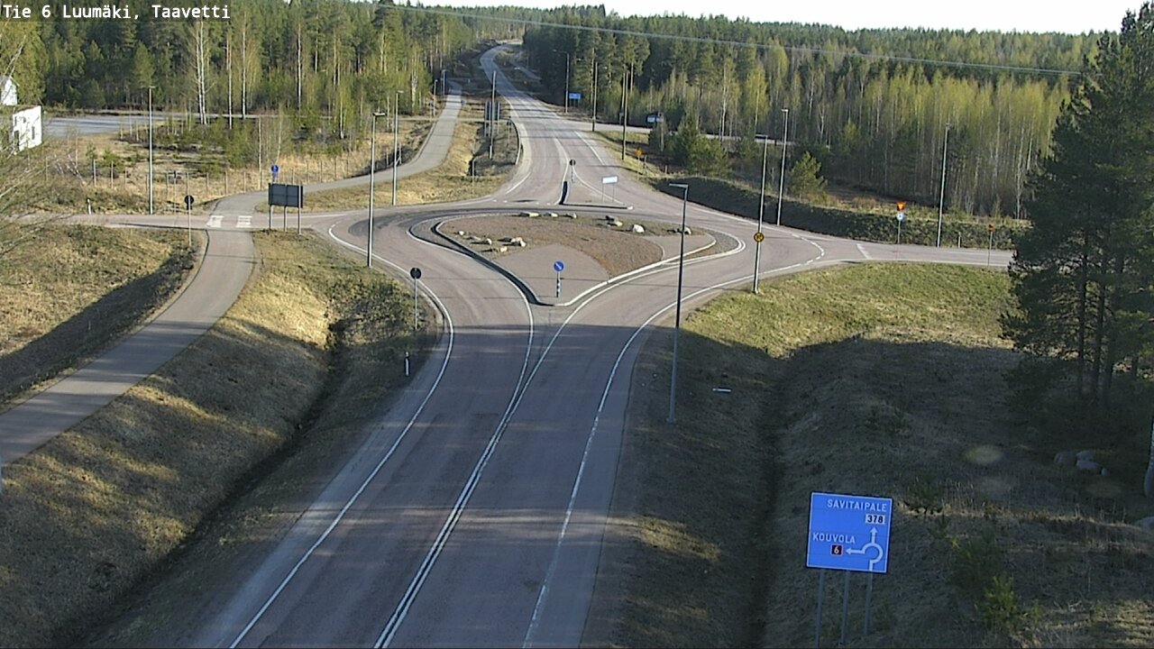 Kelikamerat Kuva Tie 6 Luumäki, Taavetti, Luumäki, Etelä-Karjala