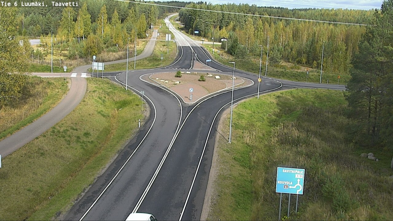 Weather Camera Image Väg 6 Luumäki, Taavetti, Luumäki, Etelä-Karjala