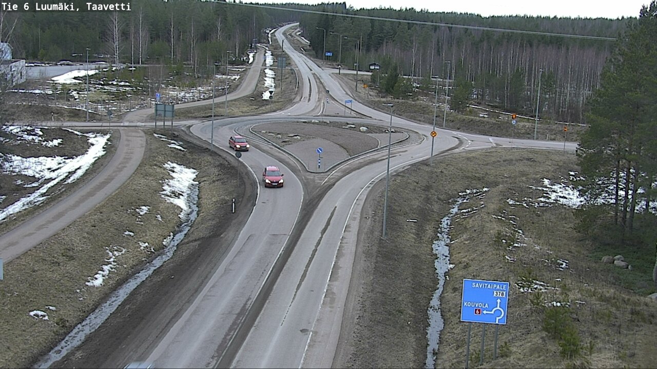 Kelikamerat Kuva Tie 6 Luumäki, Taavetti, Luumäki, Etelä-Karjala