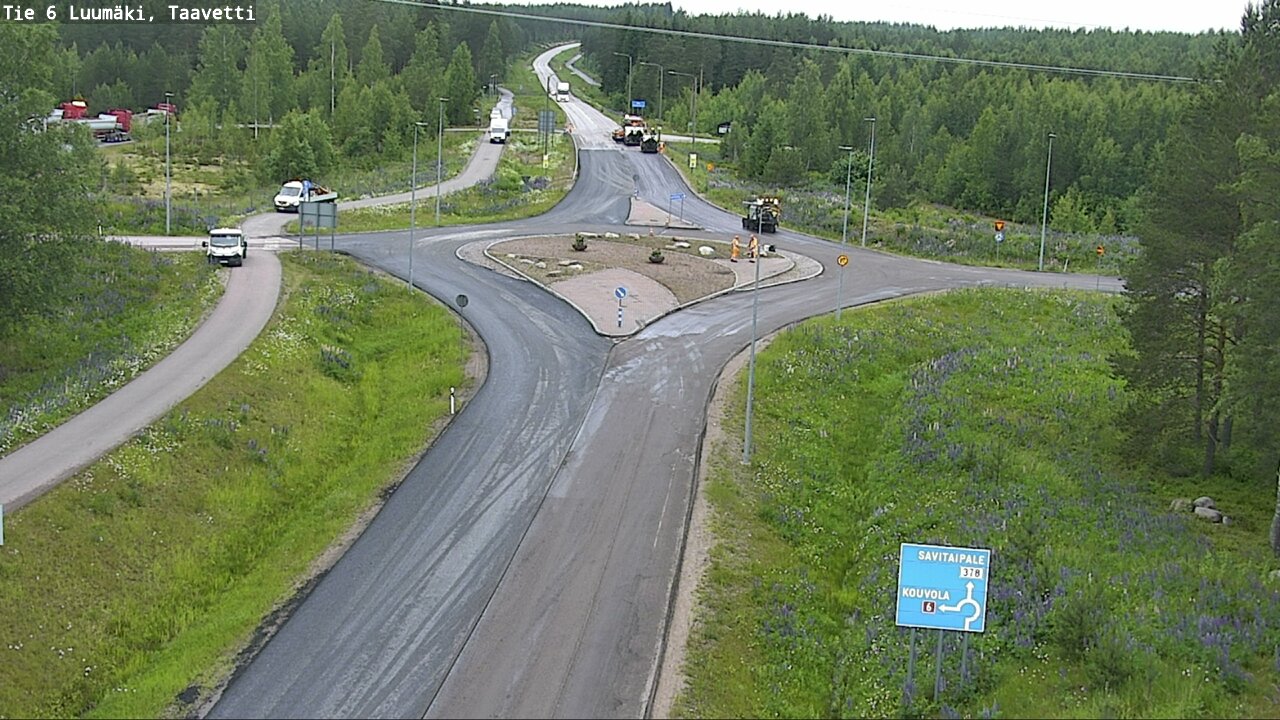 Kelikamerat Kuva Tie 6 Luumäki, Taavetti, Luumäki, Etelä-Karjala