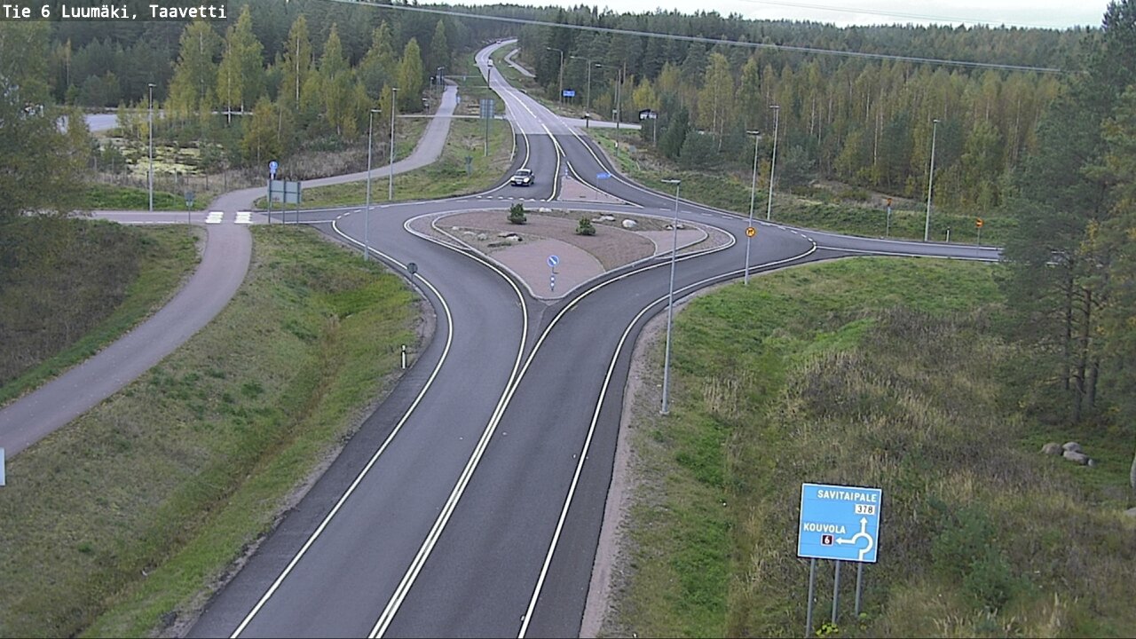 Kelikamerat Kuva Tie 6 Luumäki, Taavetti, Luumäki, Etelä-Karjala