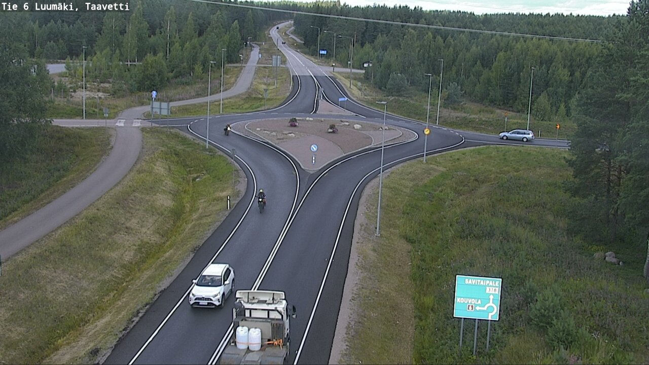Kelikamerat Kuva Tie 6 Luumäki, Taavetti, Luumäki, Etelä-Karjala