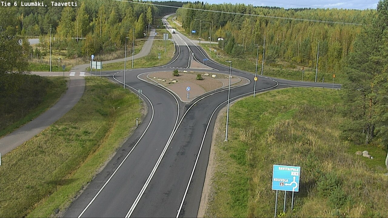 Kelikamerat Kuva Tie 6 Luumäki, Taavetti, Luumäki, Etelä-Karjala