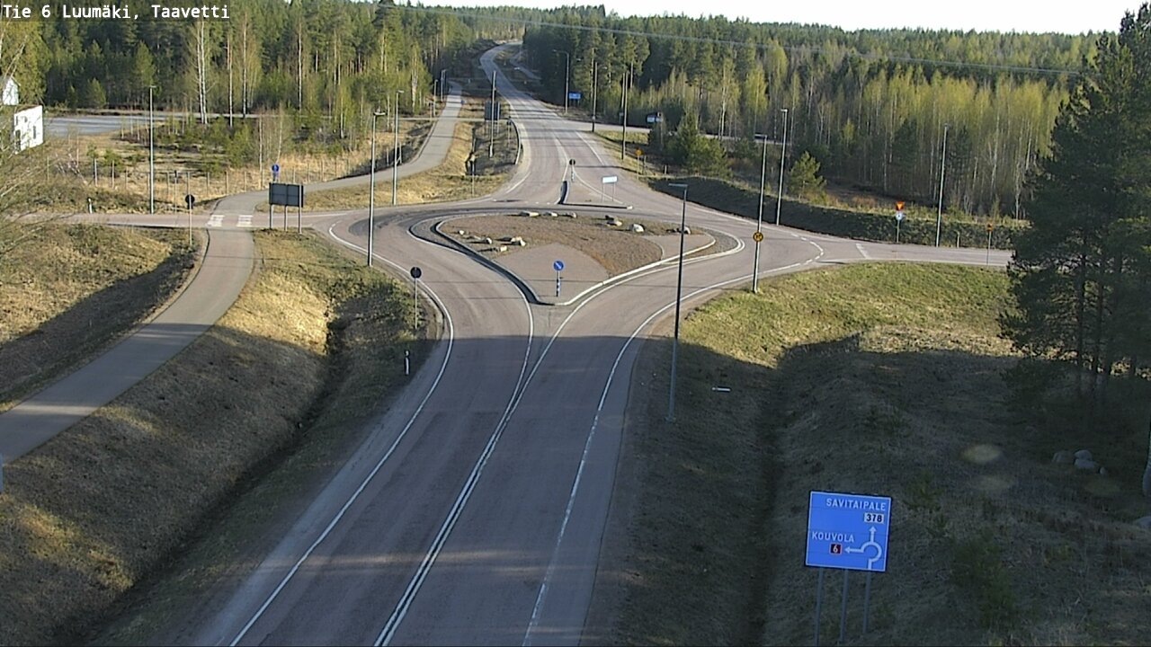 Kelikamerat Kuva Tie 6 Luumäki, Taavetti, Luumäki, Etelä-Karjala