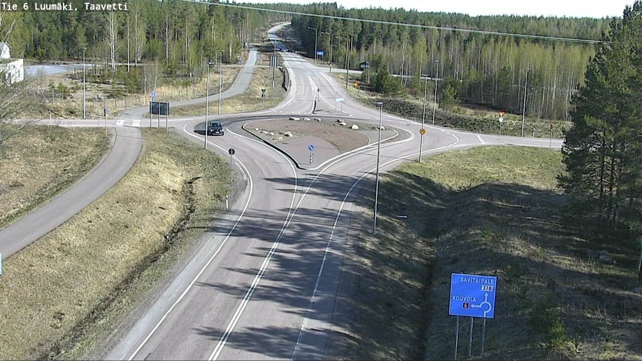 Kelikamerat Kuva Tie 6 Luumäki, Taavetti, Luumäki, Etelä-Karjala