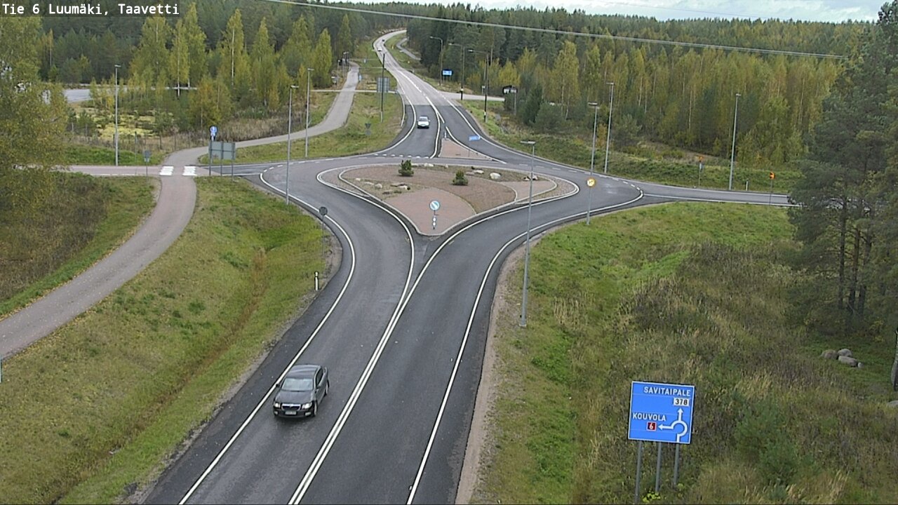 Kelikamerat Kuva Tie 6 Luumäki, Taavetti, Luumäki, Etelä-Karjala