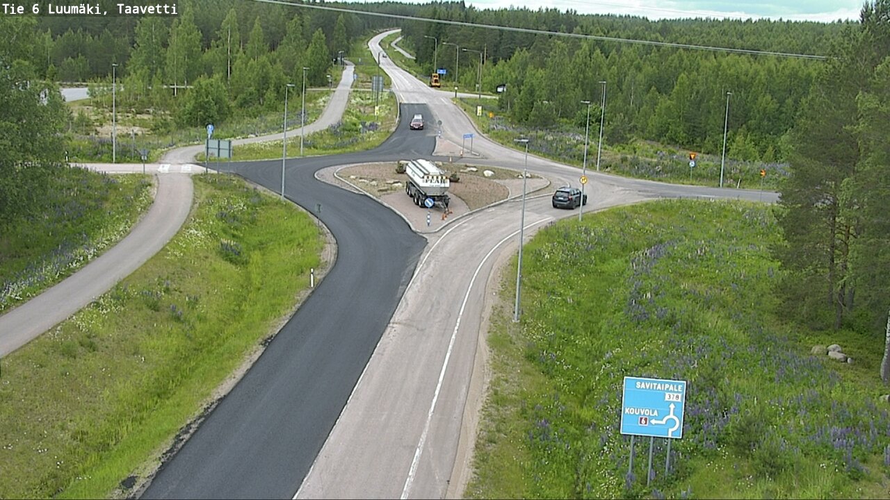 Kelikamerat Kuva Tie 6 Luumäki, Taavetti, Luumäki, Etelä-Karjala