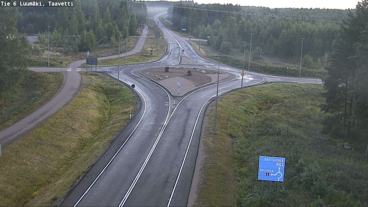 Kelikamerat Kuva Tie 6 Luumäki, Taavetti, Luumäki, Etelä-Karjala