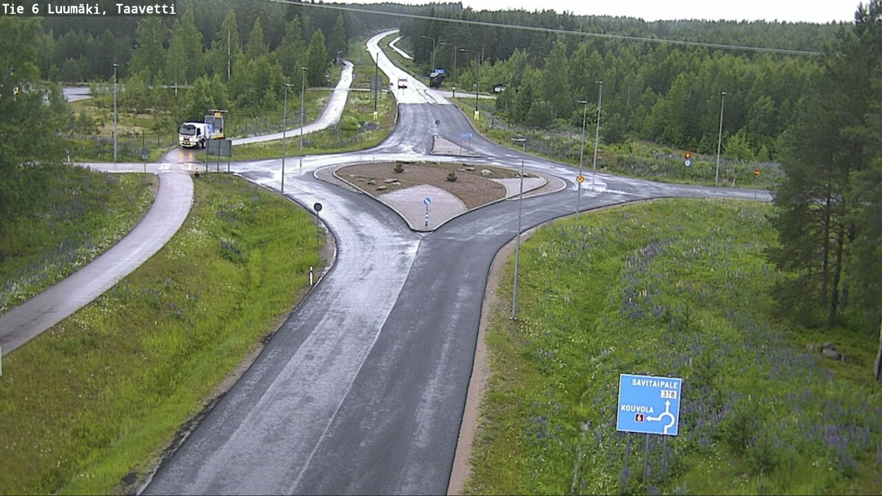 Kelikamerat Kuva Tie 6 Luumäki, Taavetti, Luumäki, Etelä-Karjala