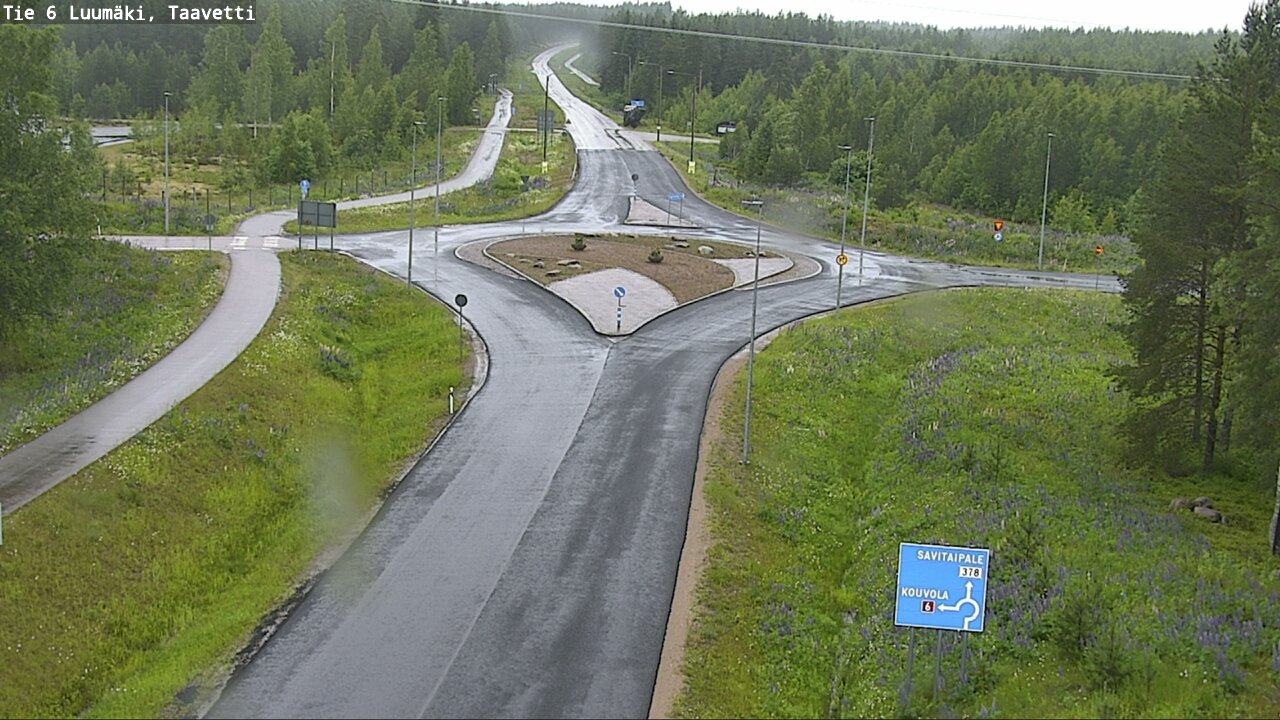 Kelikamerat Kuva Tie 6 Luumäki, Taavetti, Luumäki, Etelä-Karjala