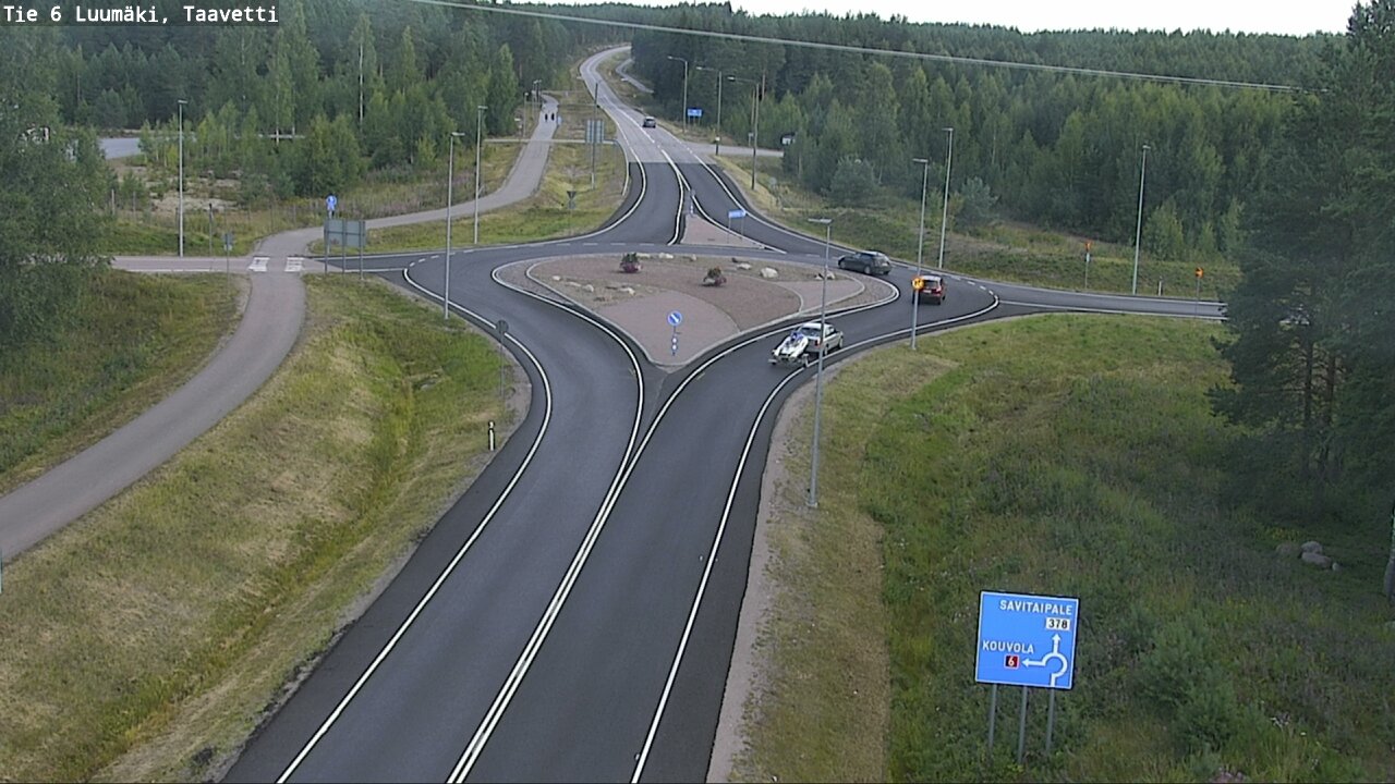 Kelikamerat Kuva Tie 6 Luumäki, Taavetti, Luumäki, Etelä-Karjala