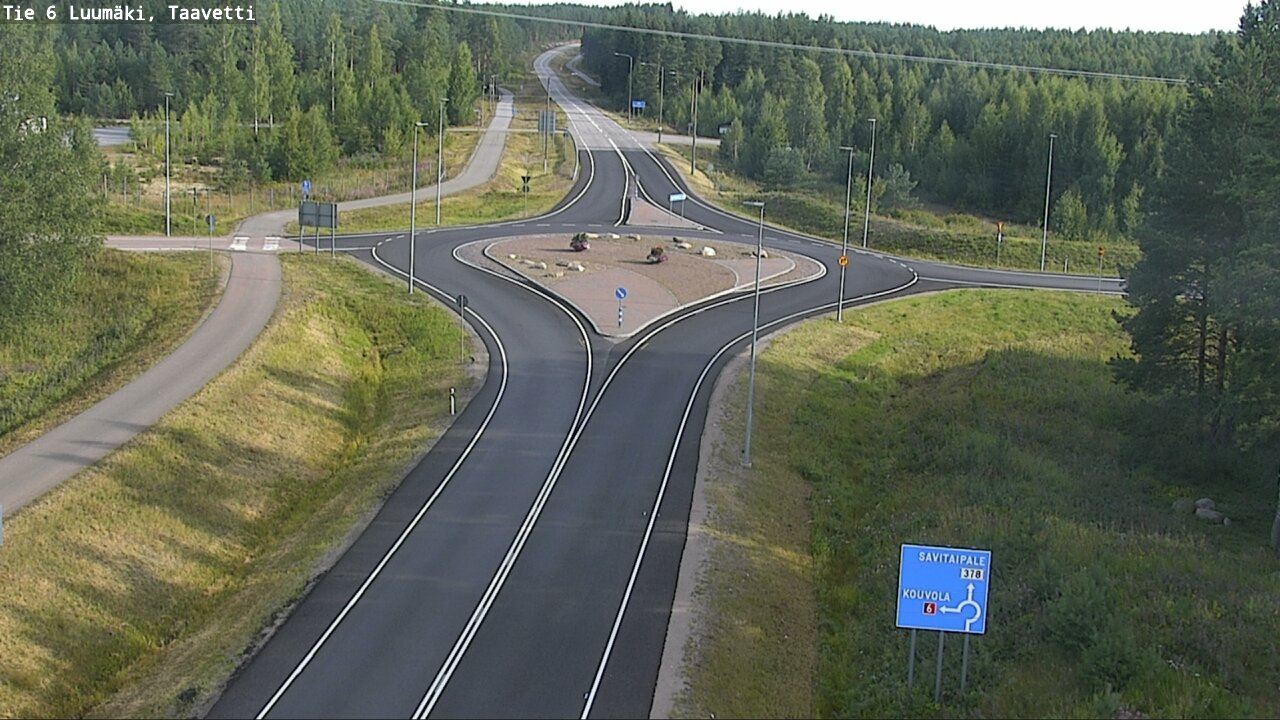 Kelikamerat Kuva Tie 6 Luumäki, Taavetti, Luumäki, Etelä-Karjala