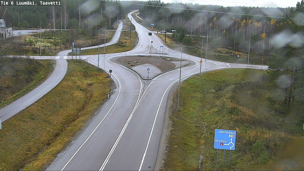 Weather Camera Image Väg 6 Luumäki, Taavetti, Luumäki, Etelä-Karjala